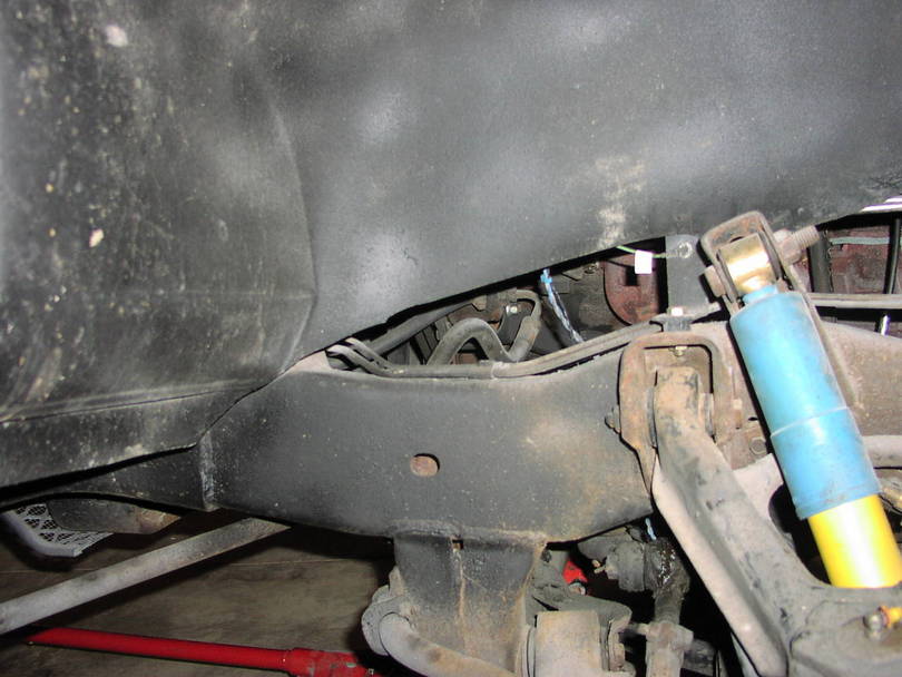 LH front fender well - does this look right?