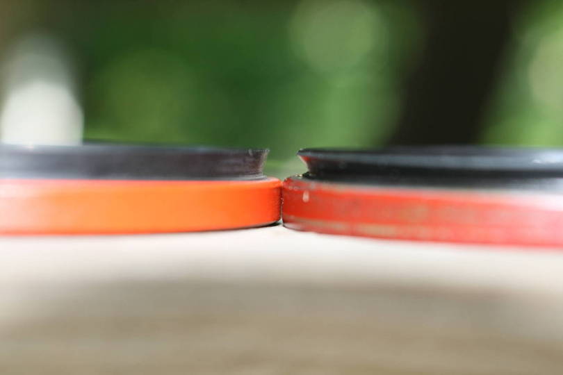 Front wheel bearing seals