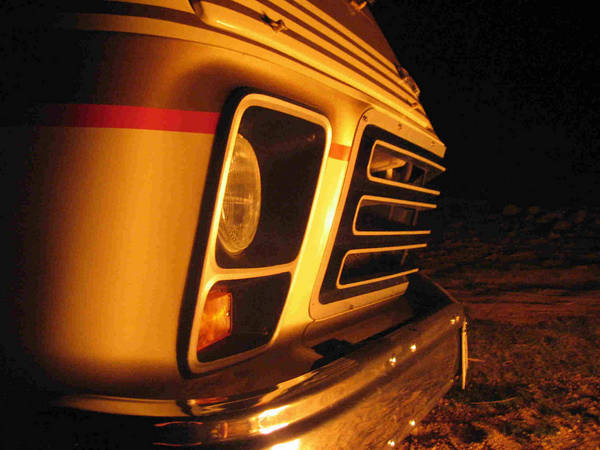 NICE REFLECTION OFF THE BON FIRE