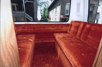Rear dinette before renovation