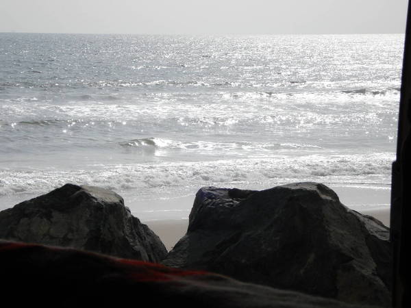 A day at the beach in Calif with a Kingsley coach