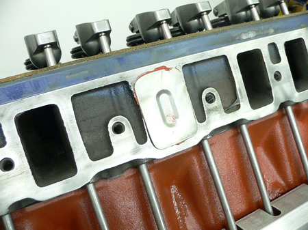 Getting ready to set the intake