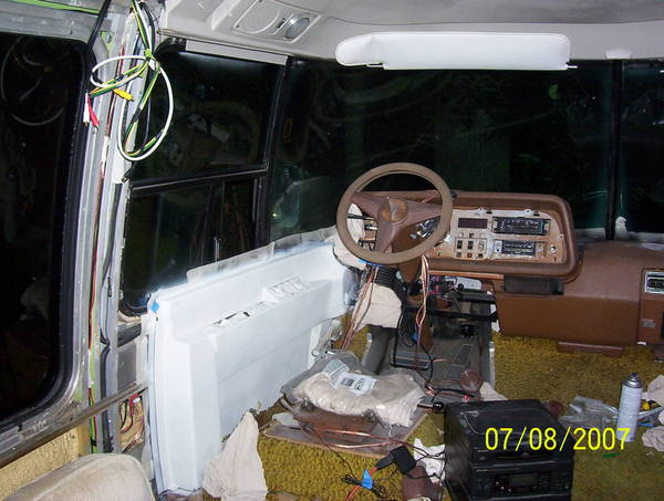 Dash respray rdriver side.