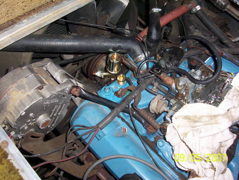 New temp and pressure sensors are in.