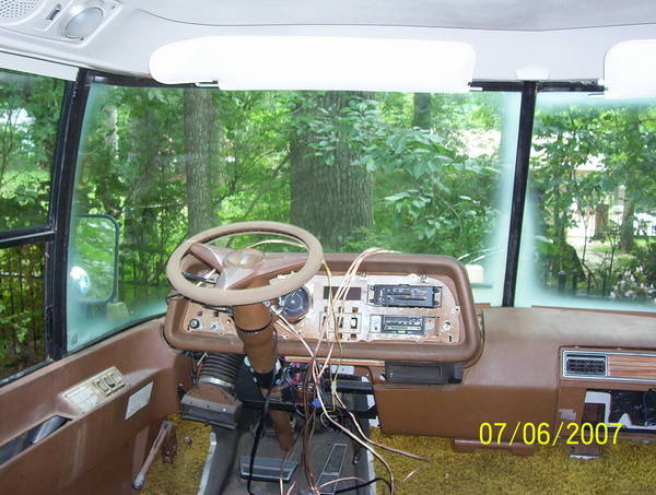 Old dash as it sits.