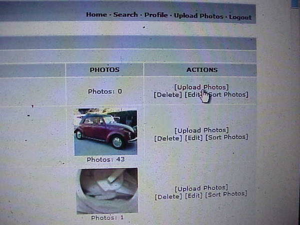 uploading photos