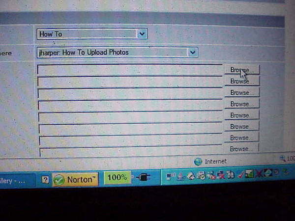 uploading photos