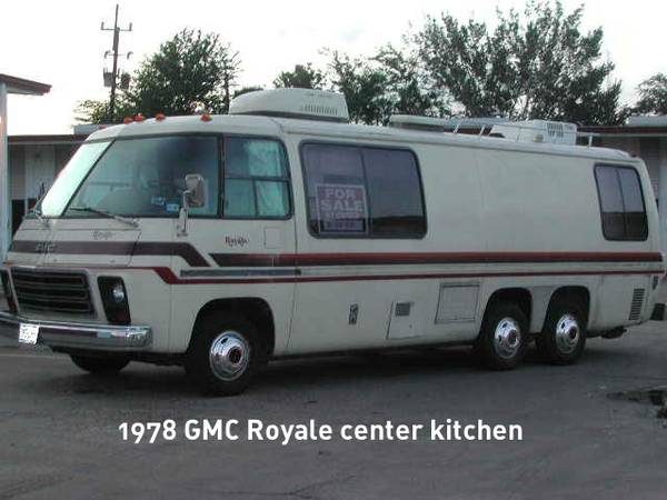 78 GMC Royale center kitchen
