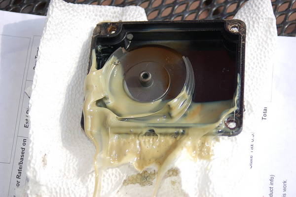Right Height Sensor Melt Down