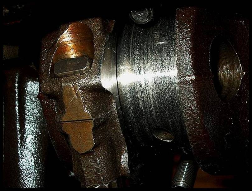 Crank damage