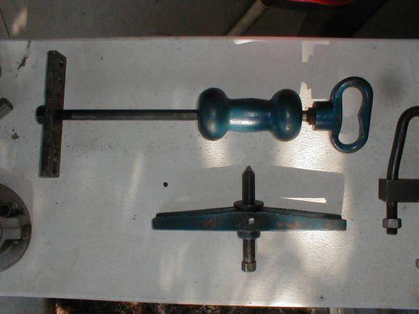 Top - Slide Hammer for Front Bearing Removal, Bot. - Gear Puller