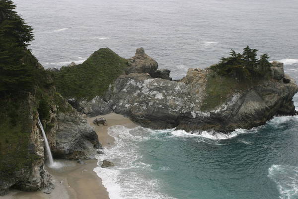 Falls at Julia Pfeiffer State Park, CA