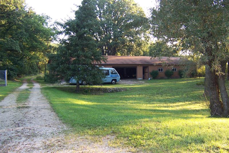 View of the "barn"