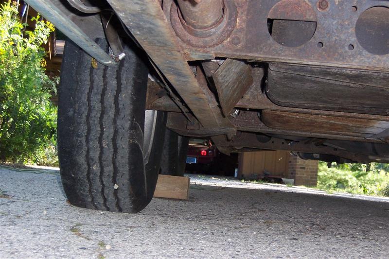 exhaust heat shield - possibly OEM