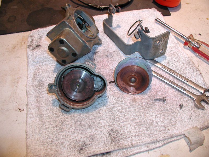 Rubbed and the bearing is worn way big