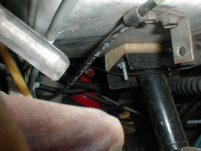 Look real close &amp; you can see the pressure indicator 'way back there.