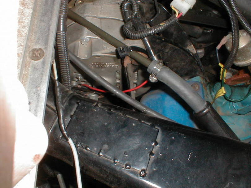 By coincidence, the nozzle wound up exactly where I wanted it.