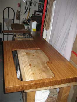 Second coat of tung oil