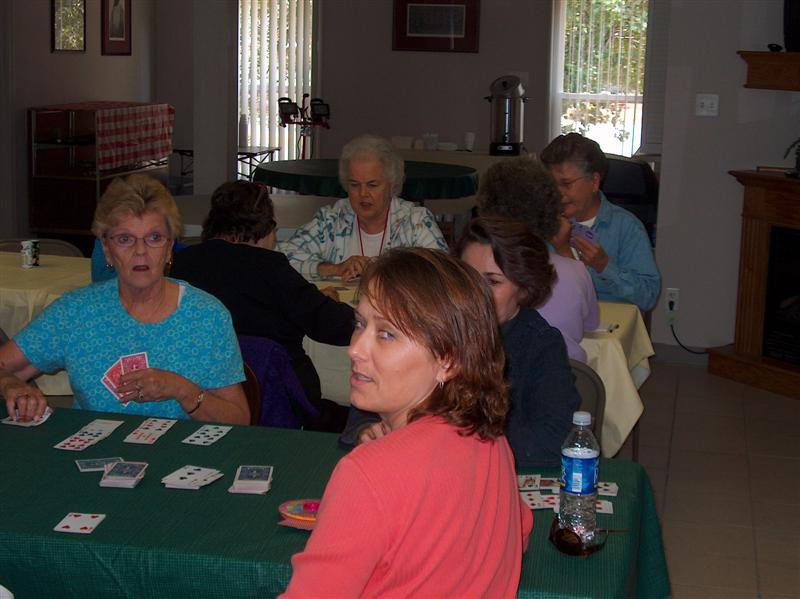 The Ladies and Cards.