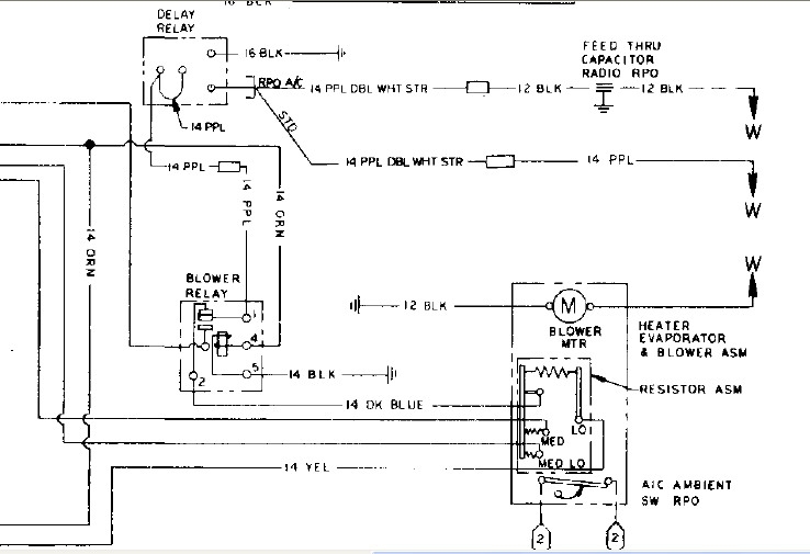 Circuitry for the delay-relay