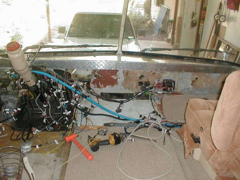 The dead blow hammer's for seating the top plates.