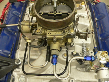 New hard lines, rerouted fuel line