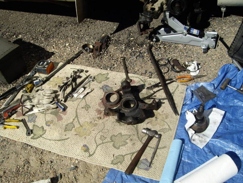 The wheel bearing disaster!