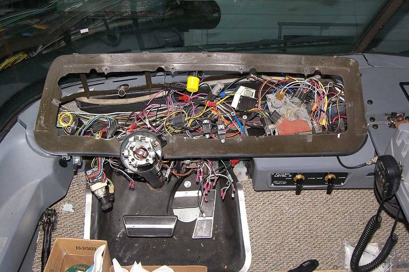 Taking it apart.