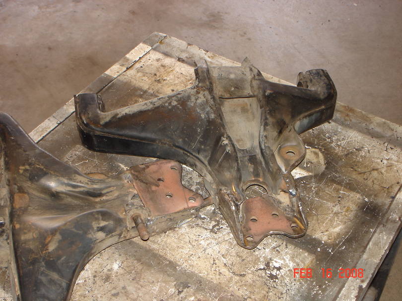 Lower A frame welding