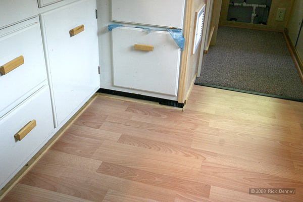 Floor trim.
