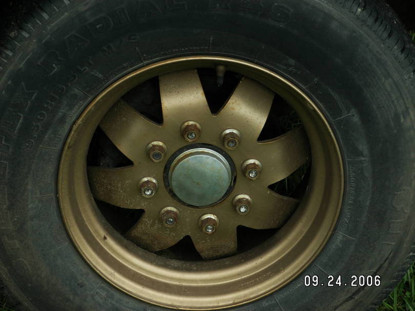 Wheels and Wheel Covers for GMC Spair Tire Covers