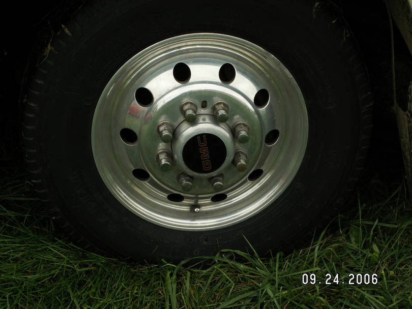 Wheels and Wheel Covers for GMC Spair Tire Covers