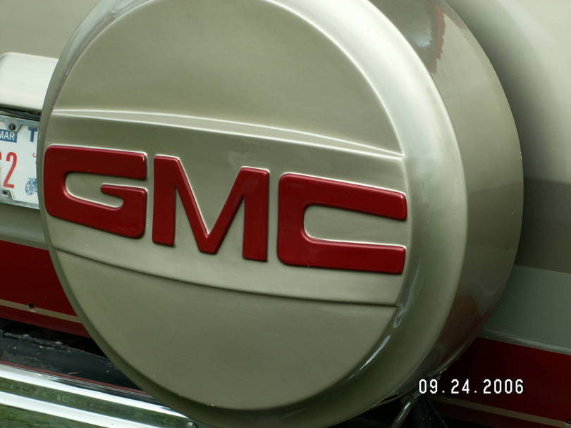 Wheels and Wheel Covers for GMC Spair Tire Covers