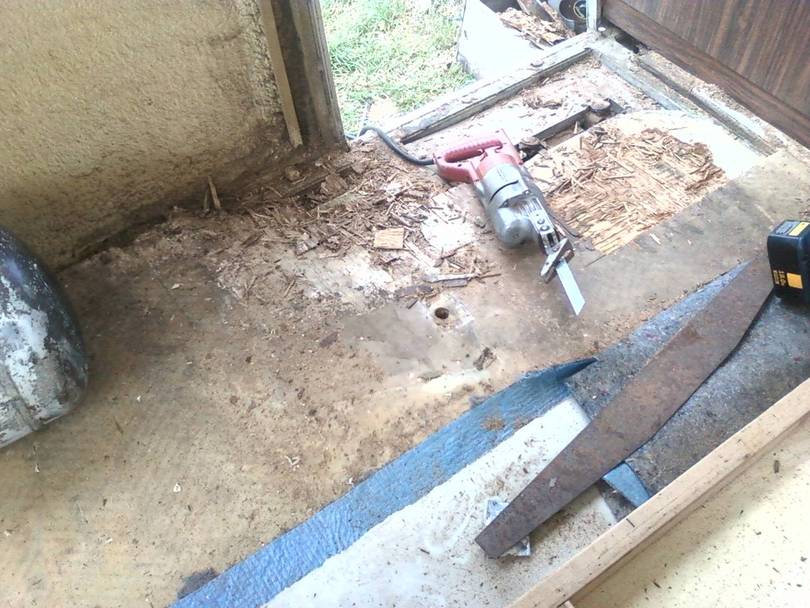 floor rot