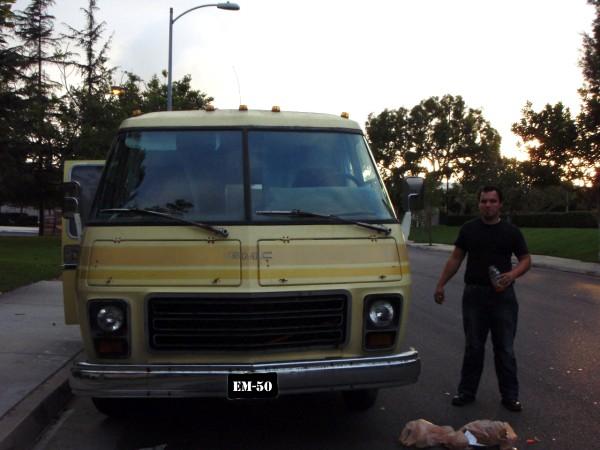 Preparing to testfire the new train horns