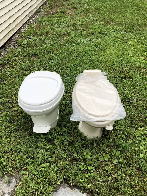 toilet replacement