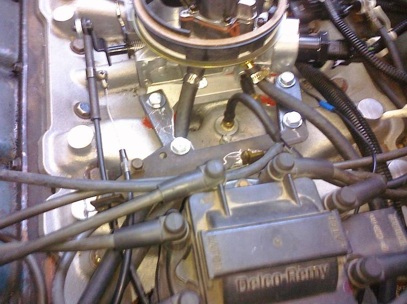 Fuel injection and Manifold installation from rear