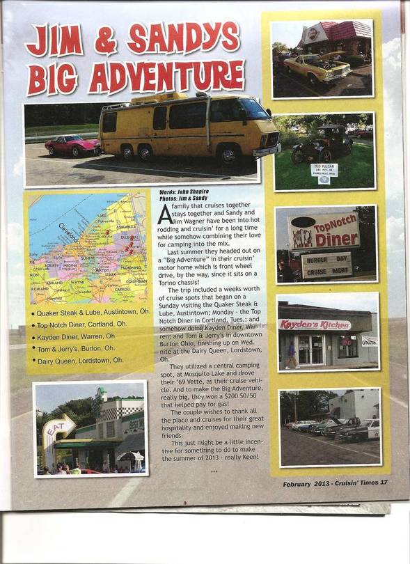 Car cruisin with a GMC