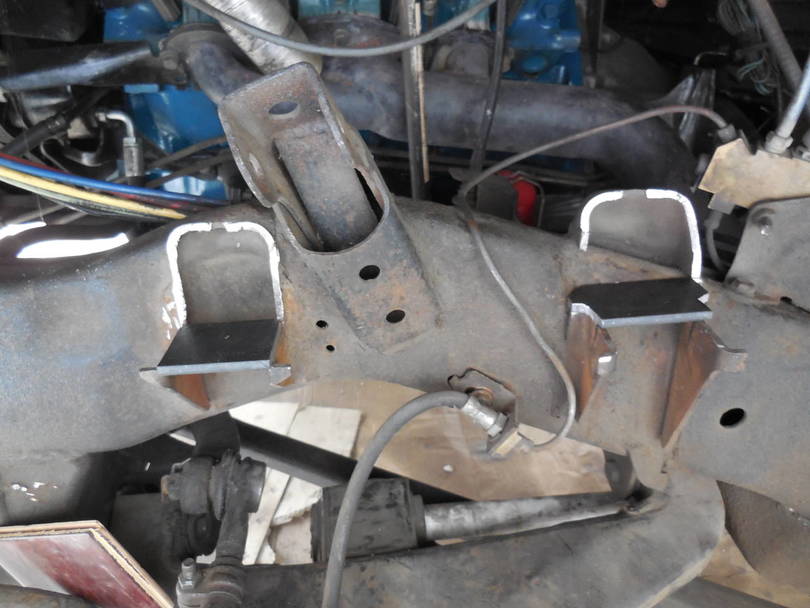 Upper control arm relocation