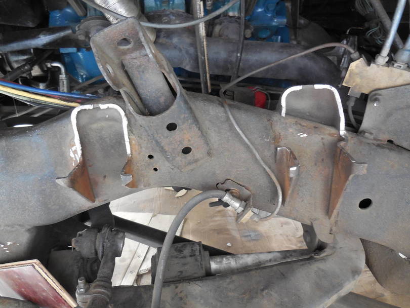 Upper control arm relocation