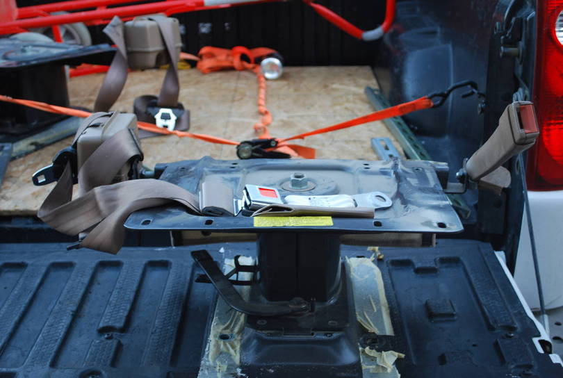 Flexsteel van conversion seat bases