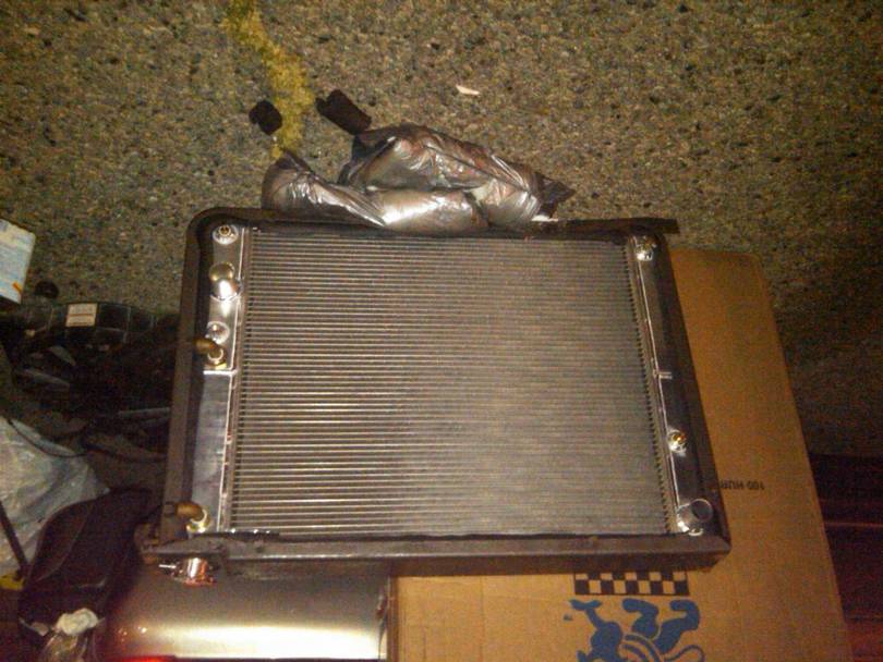 new aluminum radiator