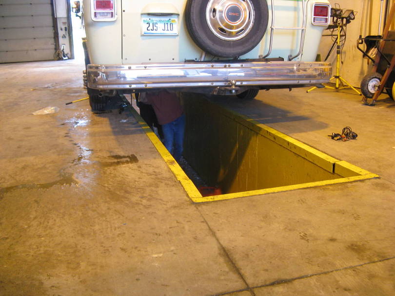 Gas tank drop