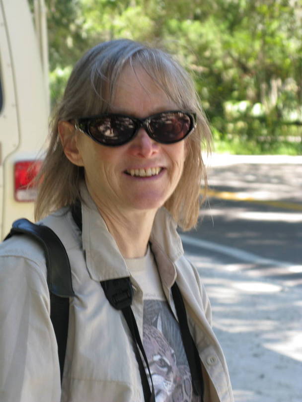 Marcia at Yulee Sugar Mill Ruins, 2010
