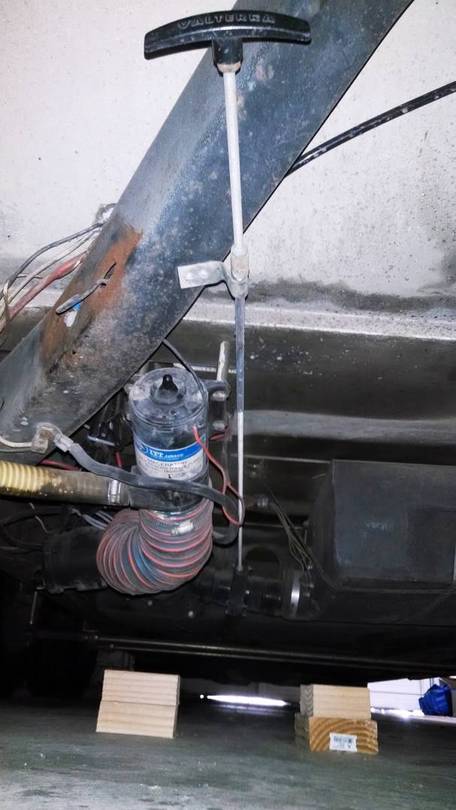 Macerator install in a Royale Center Kitchen