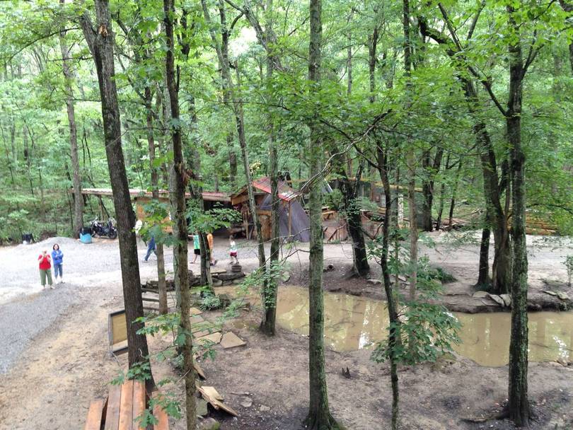 GMC Dixie Landers Crossville Rally - Crossville Tree House