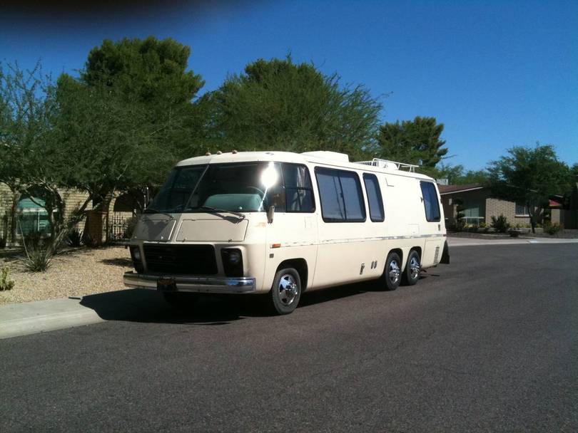 gave the old girl a bath today.