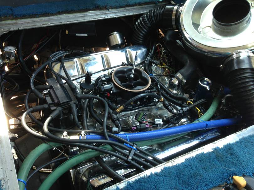 Holley Terminator EFI installed on Mondello 455