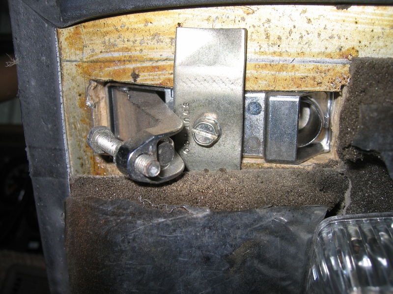 Here's how I modified the latch retainers.