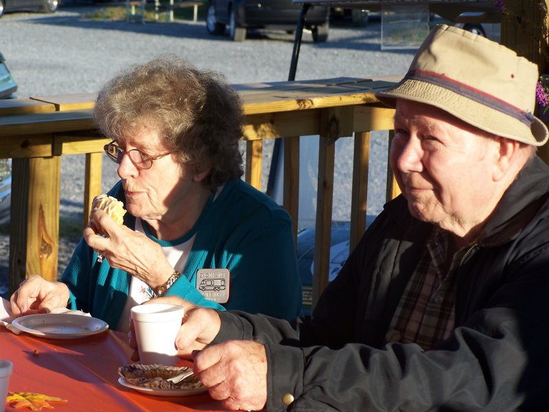 Marjorie &amp; Robert Morgan; Winner of the Gift Certificate